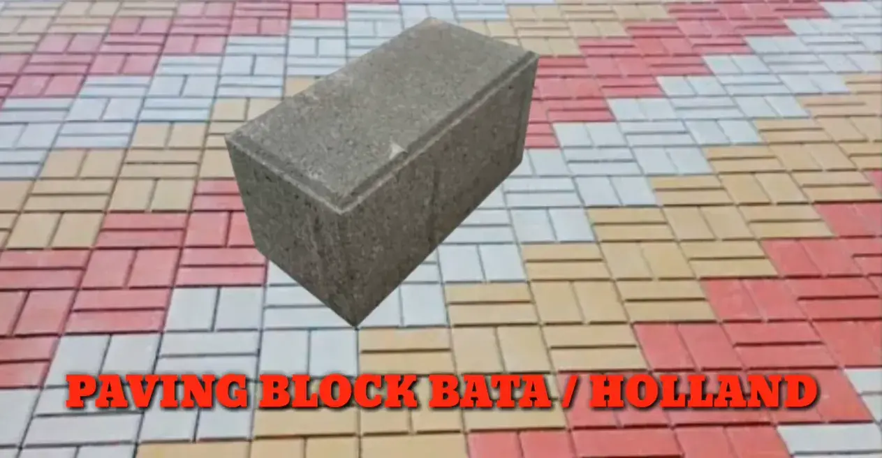Paving Block Bata (Presisi Monolit) - Pabrik Pavingblock99